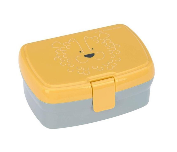 Lassig Zestaw Lunchbox + butelka 460 ml About Friends Lew - 1058067 - zdjęcie 2